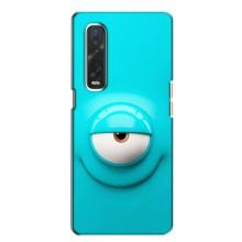 Силиконовые Чехлы (смешные стикеры) для Oppo Find X2 – Одноглазик