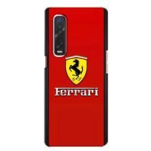 Силиконовый бампер с картинкой машины на Oppo Find X2 – Ferrari Logo