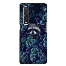 Силіконовий Чохол з Энотами  на Oppo Find X2 – В квітах