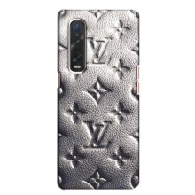 Текстурный Чехол Louis Vuitton для Файнд Х2 (Бежевый ЛВ)