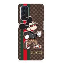 Чохли  GUCCI для OPPO Знайти ХЗ Лайт (AlphaPrint) (Маус Гуччі)