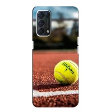 Чехлы с принтом Спортивная тематика для Oppo Find X3 Lite – Теннисный корт