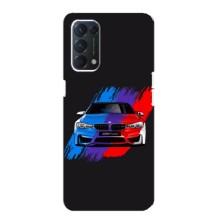 Чохол BMW для OPPO Знайти ХЗ Лайт (Кольорова БМВ)