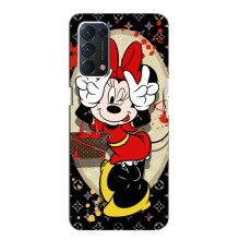 Чехол Disney Mouse Oppo Find X3 Lite (PREMIUMPrint) – Минни peace