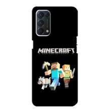 Чохол Майнкрафт на Oppo Find X3 Lite (AlphaPrint) Minecraft