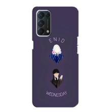 Чохли Венсдей на Oppo Find X3 Lite Уенсдей (AlphaPrint) (Венздей і подруга)