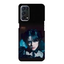 Чохли Венсдей на Oppo Find X3 Lite Уенсдей (AlphaPrint) (погляд Венздей)