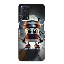 Чохол з мемом Тралалело тралала на Oppo Find X3 Lite – Капучіно асасіно