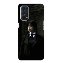 Чохол з дизайном Венздей 2 на Oppo Find X3 Lite – Венздей в костюмі