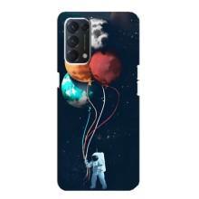 Космічні Чохли для OPPO Знайти ХЗ Лайт (VPrint) (Планети кульки)