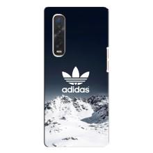 Чехлы Адидас для Oppo Find X3 Pro (AlphaPrint) (Адидас в горах)