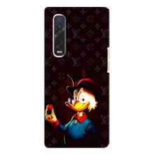 Чехли для Oppo Find X3 Pro - Скрудж МакДак Louis Vuitton (PREMIUMPrint) – Скрудж з ботліантом