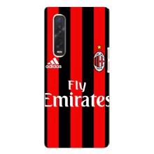Чехлы для Oppo Find X3 Pro (VPrint) - Футбольные клубы (Milan)