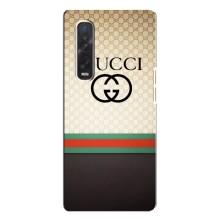 Чехлы ГУЧЧИ для Оппо Финд х3 Про (AlphaPrint) (GUCCI стиль)
