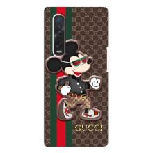 Чехлы ГУЧЧИ для Оппо Финд х3 Про (AlphaPrint) (Маус Гуччи)