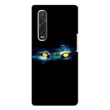 Чехлы с изображением разных животных для Oppo Find X3 Pro (Глаза)