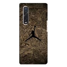 Чехлы для Oppo Find X3 Pro - с картинкой JORDAN (AlphaPrint) (Logo Jordan)