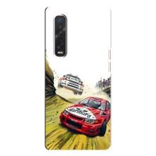 Чехлы с Машинами на Оппо Финд х3 Про (VPrint) (Гоночные Тачки)