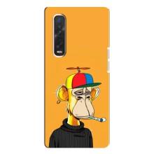 Чехлы с Обезьянами NFT для Oppo Find X3 Pro (AlphaPrint) (Скучающая Обезьяна NFT)