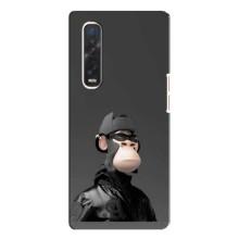 Чехлы с Обезьянами NFT для Oppo Find X3 Pro (AlphaPrint) (стильная обезьяна NFT)