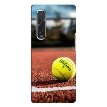 Чехлы с принтом Спортивная тематика для Oppo Find X3 Pro – Теннисный корт