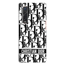 Чехол (Dior, Prada, YSL, Chanel) для Oppo Find X3 Pro (Christian Dior)