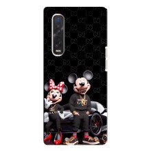 Чохол Disney Mouse Oppo Find X3 Pro (PREMIUMPrint) – Родина Маусів