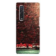 Чехол Манчестер Юнайтед для Оппо Финд х3 Про (AlphaPrint) (фанаты Манчестер Юнайтед)