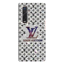 Чехол Стиль Louis Vuitton на Oppo Find X3 Pro (Яркий LV)