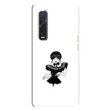 Чохли Венсдей на Oppo Find X3 Pro Уенсдей (AlphaPrint) (танець Венздей)