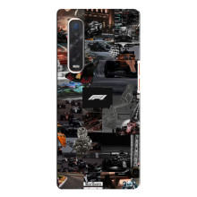 Чехол Формула1 на Oppo Find X3 Pro – Коллаж Ф1