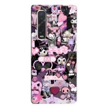 Чохол з кроликом Куромі на Oppo Find X3 Pro – Колаж Куромі