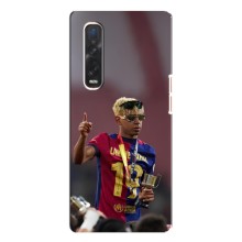 Чехол с футболистом Ламин Ямаль Oppo Find X3 Pro