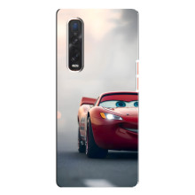 Силіконовий чохол Маквін для Oppo Find X3 Pro – Маквін на трасі