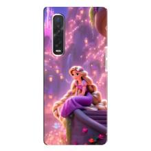 Чехол Рапунцель для Oppo Find X3 Pro (Рапунцель в замке)