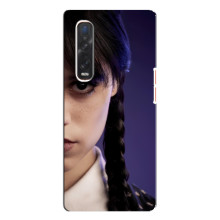 Чохол з дизайном Венздей 2 на Oppo Find X3 Pro – Очі Венздей