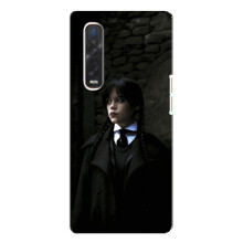 Чохол з дизайном Венздей 2 на Oppo Find X3 Pro – Венздей в костюмі