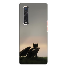 Чехол как приручить дракона на Oppo Find X3 Pro – Беззубик