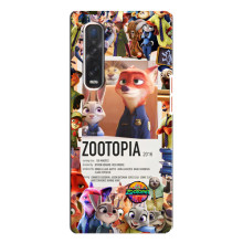 Чохол Зоотрополіс на Oppo Find X3 Pro – Колаж Зоо