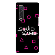 Чехол Гра в кальмара для Oppo Find X3 Pro – Логотип игры кальмара