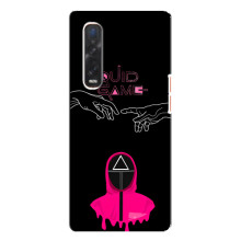 Чехол Гра в кальмара для Oppo Find X3 Pro – Охранник