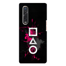 Чехол Гра в кальмара для Oppo Find X3 Pro – Ранги