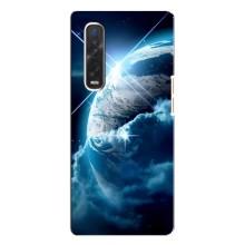 Космические Чехлы для Оппо Финд х3 Про (VPrint) (Земля с космоса)