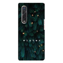 Новорічні, Святкові Чохли для Oppo Find X3 Pro - 2024 год – Winter