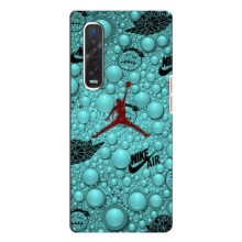 Силіконовый Чохол Nike Air Jordan на Оппо Фінт Х3 Про – Джордан Найк