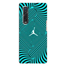 Силіконовый Чохол Nike Air Jordan на Оппо Фінт Х3 Про – Jordan