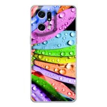 Чехлы (ART) Цветы на OPPO Find X5 Pro (VPrint) (Семиквітка)