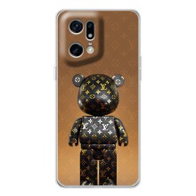 Чохли для OPPO Find X5 Pro - Bearbrick Louis Vuitton (PREMIUMPrint)