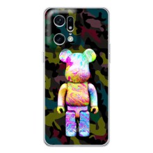 Чохли для OPPO Find X5 Pro - Bearbrick Louis Vuitton (PREMIUMPrint) – Яскравий Bearbrick