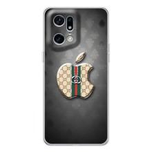 Чохли  GUCCI для Файнд Х5 Про (AlphaPrint) (Apple gucci)